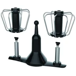 Moulinex XF38J010 fekete dupla forgású habverő konyhai robotgéphez