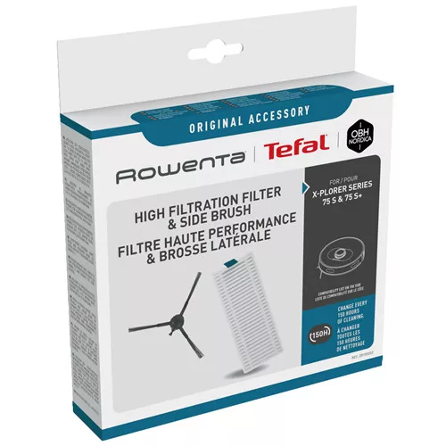 Rowenta ZR185002 szűrő és oldalkefe készlet X-Plorer robotporszívóhoz