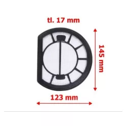 Electrolux mosható HEPA E12 szűrő (kompatibilis: ECC21-2IW, 140200268013)
