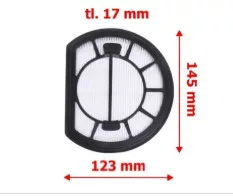 Electrolux mosható HEPA E12 szűrő (kompatibilis: ECC21-2IW, 140200268013)