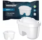 Wessper AquaFlux Vízszűrő Patron Laica / Brita Kancsókhoz - Bi-Flux / Maxtra Típus (Dafi Unimax kompatibilis)