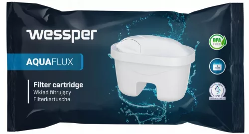Wessper AquaFlux Vízszűrő Patron Laica / Brita Kancsókhoz - Bi-Flux / Maxtra Típus (Dafi Unimax kompatibilis)