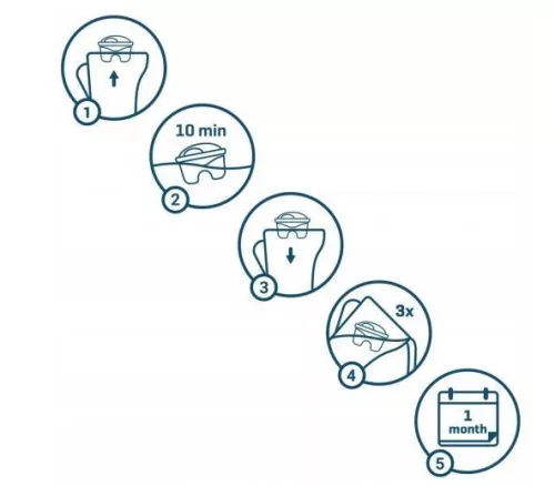 Wessper AquaFlux Vízszűrő Patron Laica / Brita Kancsókhoz - Bi-Flux / Maxtra Típus (Dafi Unimax kompatibilis)