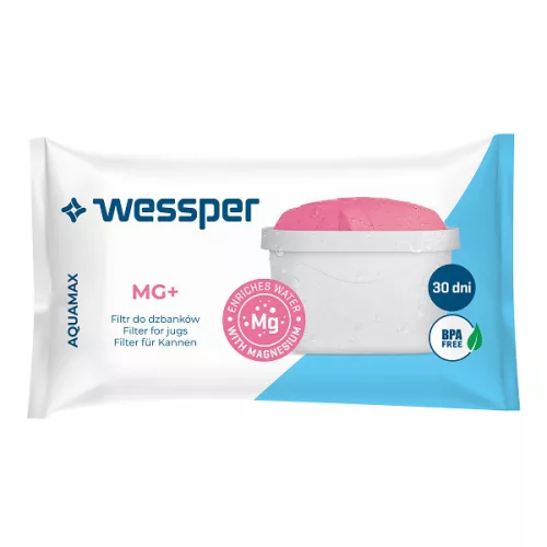 Wessper AquaMax MG+ Magnézium Vízszűrő Patron - Brita Maxtra+ / Dafi Unimax kompatibilis