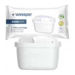   Wessper AquaMax Vízszűrő Patron Vízszűrő Kancsókhoz - Brita Maxtra+ / Dafi Unimax Típus (Brita Maxtra, Dafi Unimax kompatibilis)