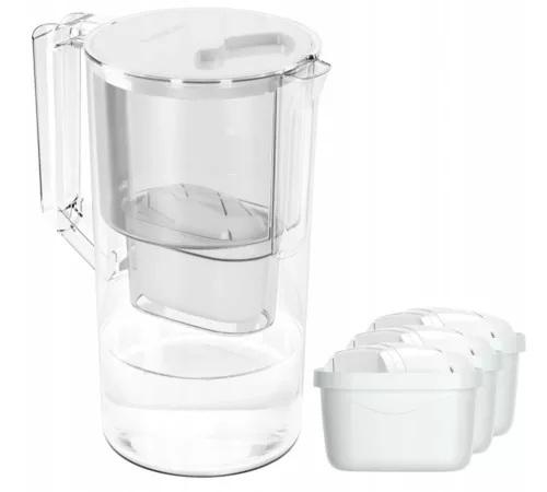 Wessper AquaMax Basic szűrőkancsó 2,5 l (fehér) +3 db patron
