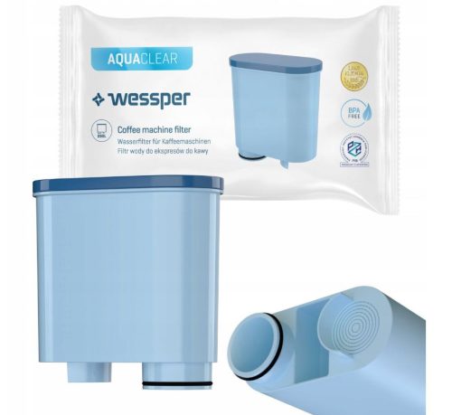 Wessper AquaClear Vízszűrő Patron Philips / Saeco Kávégéphez - AquaClean Rendszer - (CA6903/00, CA6903/10, CA6903/22 kompatibilis)