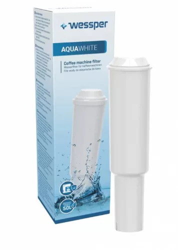 Wessper AquaWhite Vízszűrő Patron Jura Kávéfőzőhöz - Claris White Típus (60209, 68739, 64553 kompatibilis)