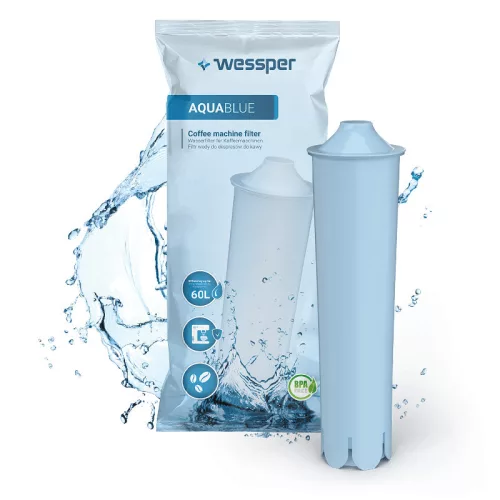 Wessper AquaBlue Vízszűrő Patron Jura Kávéfőzőhöz - Claris Blue Típus (67007, 71311 kompatibilis)