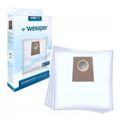  Wessper Porzsák Bosch / Siemens Porszívóhoz - Szintetikus, 4 db - Typ G / GXL / GXXL (BBZ41FG, VZ41FGALL kompatibilis)