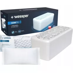   Wessper Humifill Nedvességelnyelő Szett – 500 g utántöltővel – 40 m²-es helyiségekhez