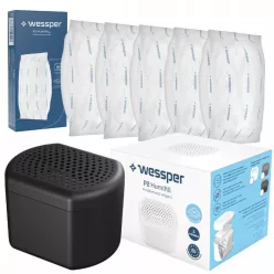   Wessper P2 Humifill Páramentesítő Készlet - 6x250g Utántöltővel - max. 20 m²-es helyiségekhez
