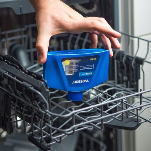 Wessper WashMax Mosogatógép Tisztító Folyadék Univerzális - 250 ml - Citrom Illattal