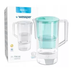 Wessper AquaMax Basic szűrőkancsó 2,5 l (zöld)
