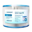 Wessper Szűrőbetét Intex Jakuzzihoz/Medenceszivattyúhoz - S1 Típus - (29001, 29001E kompatibilis)