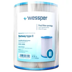 Wessper Szűrőbetét Bestway Medence Szivattyúhoz - Type II - (58094 kompatibilis)