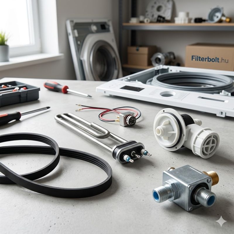 Zajos, ereszt vagy nem indul? - Útmutató a mosógép alkatrészek cseréjéhez és karbantartásához