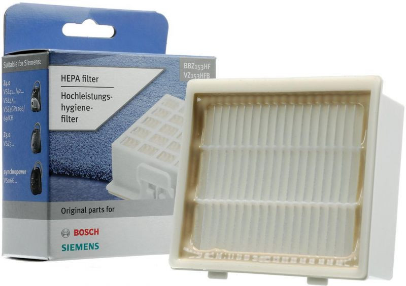 Bosch BBZ153HF mosható HEPA higiéniai szűrő porszívóhoz