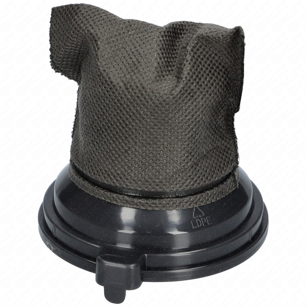 Bosch porszívó fekete-szürke textil finomszűrője, 68x65 mm