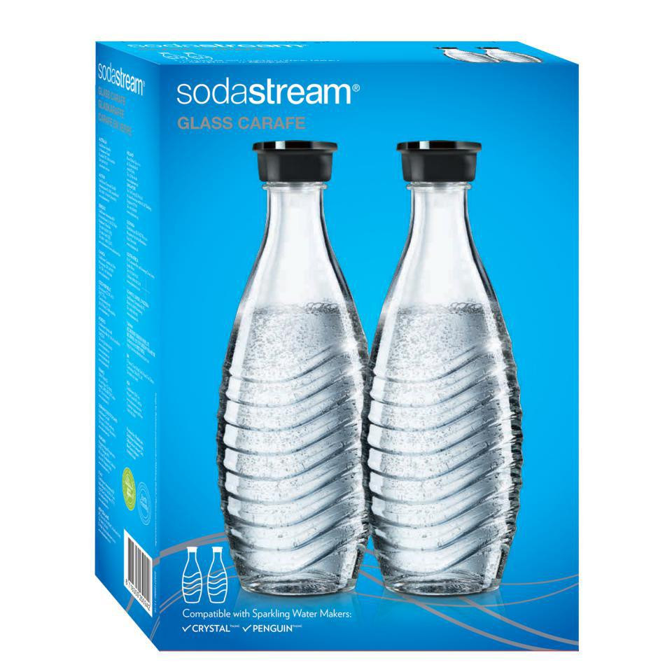 SodaStream 0,6 literes üvegkaraf kétdarabos csomagban