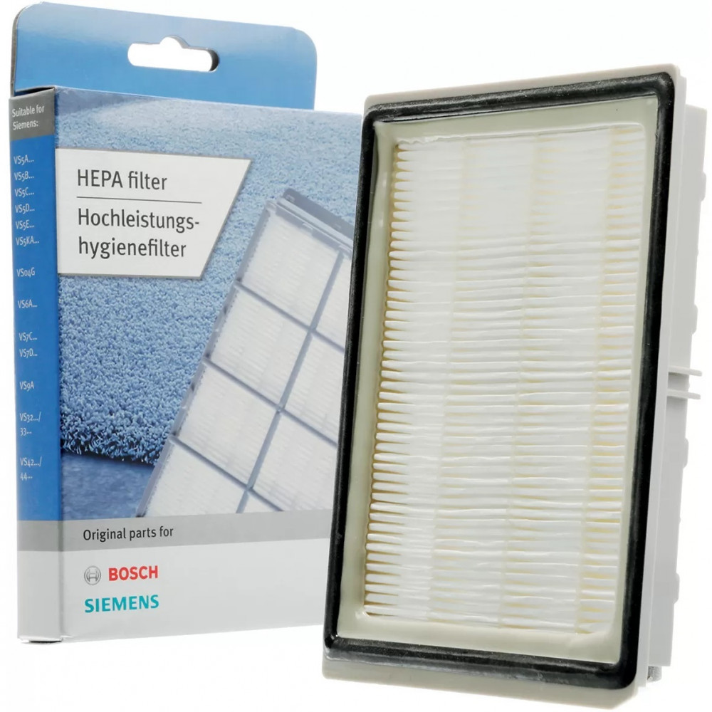 Bosch Siemens porszívó HEPA higiéniai szűrő, BBZ8SF1 00578733