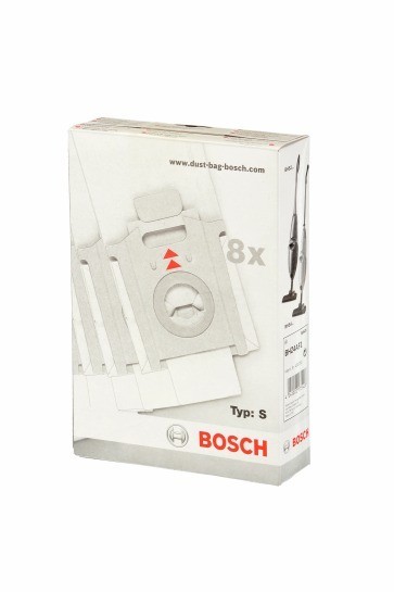 Bosch Típus S porzsák nyolcas csomagban, mikrohigiéniai szűrővel