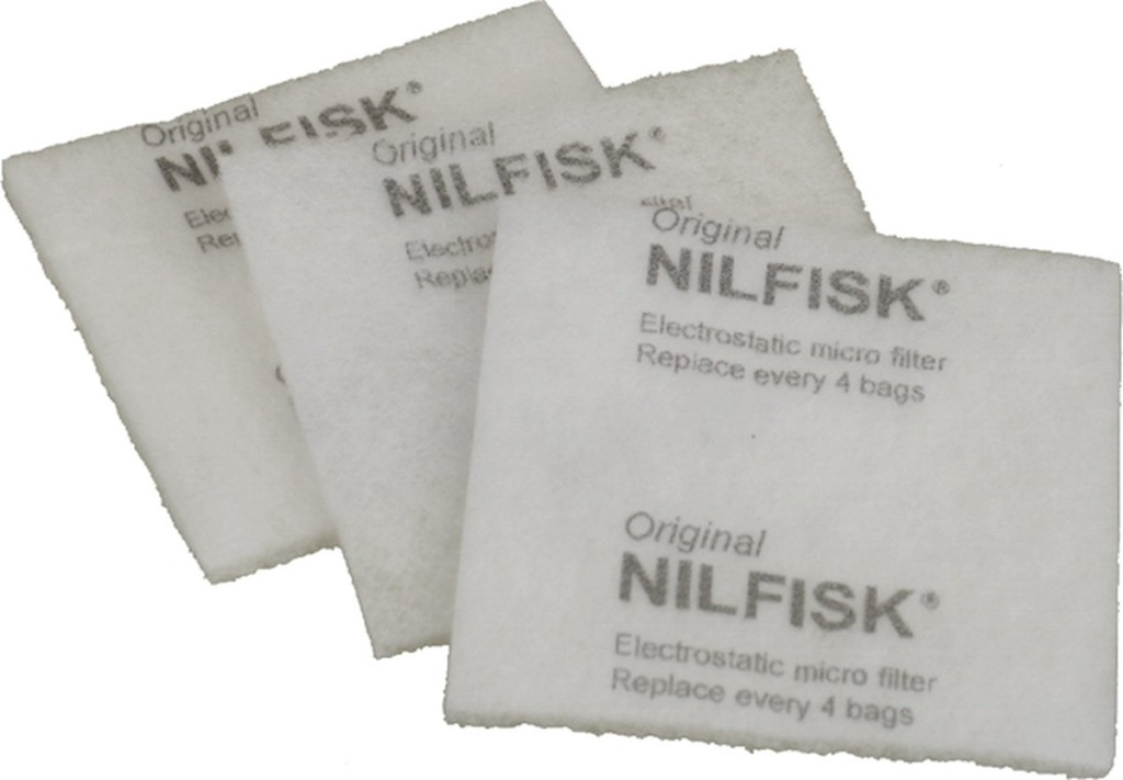 Nilfisk Extreme és King porszívó háromdarabos előszűrő csomag