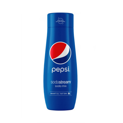 SodaStream Pepsi kólaszirup 440 milliliteres üvegben
