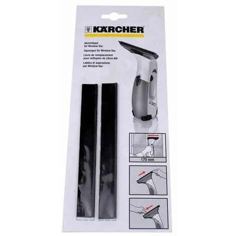 Kärcher ablaktisztító 170 mm-es lehúzógumi két darabos csomagban