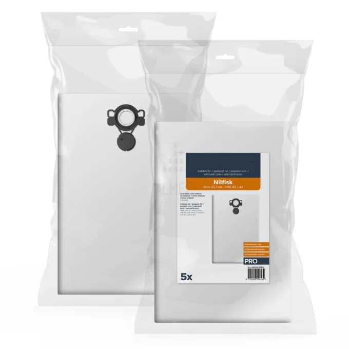 Ötdarabos Micromax porzsák Nilfisk Attix és Makita VC4210 géphez