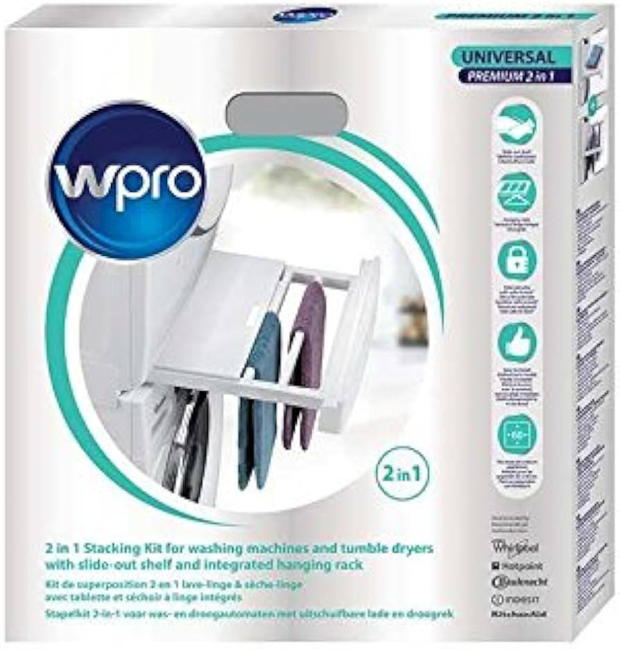 Wpro 484000008545 mosó- és szárítógép összeépítő keret