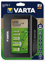 VARTA 57688101401 LCD kijelzős univerzális akkumulátortöltő