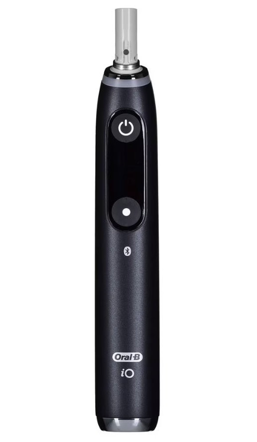 Braun Oral-B iOM9 fogkefe-kézidarab fekete színben, 7 tisztítási mód