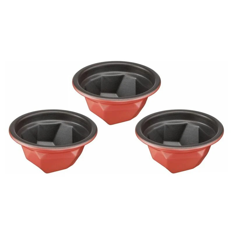 Tefal Creabake J3059204 facettás sütőforma készlet három darabbal