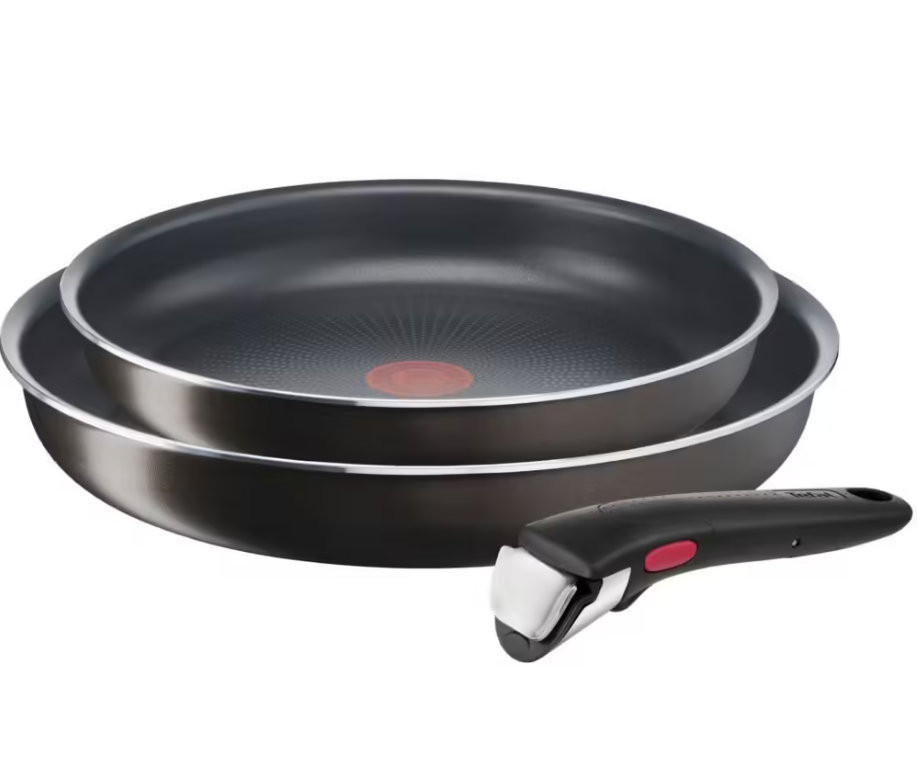 Tefal Ingenio Easy Plus serpenyőkészlet levehető nyéllel, 24 és 28 cm