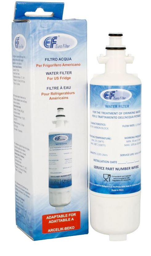 WF081 helyettesítő vízszűrő Beko / Arçelik hűtőhöz (M532729)