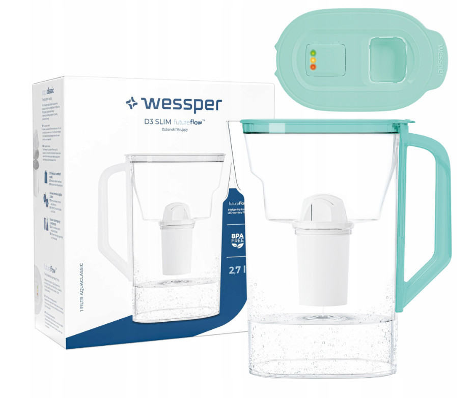 Wessper WES206-FF-MT vízszűrő rendszer vízszűrő kancsó