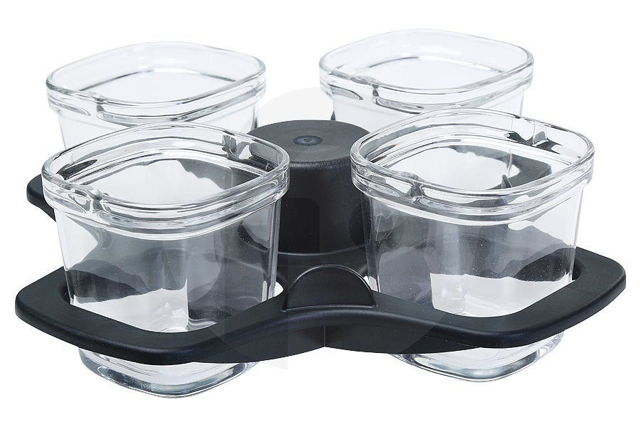 SEB XA702070 négydarabos ActiFry sütőedény készlet fekete tartóval