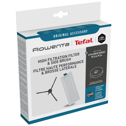 Rowenta ZR185002 szűrő és oldalkefe készlet X-Plorer robotporszívóhoz